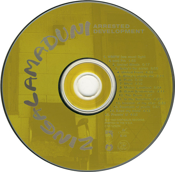 Arrested Development : Zingalamaduni (CD, Album, Club)