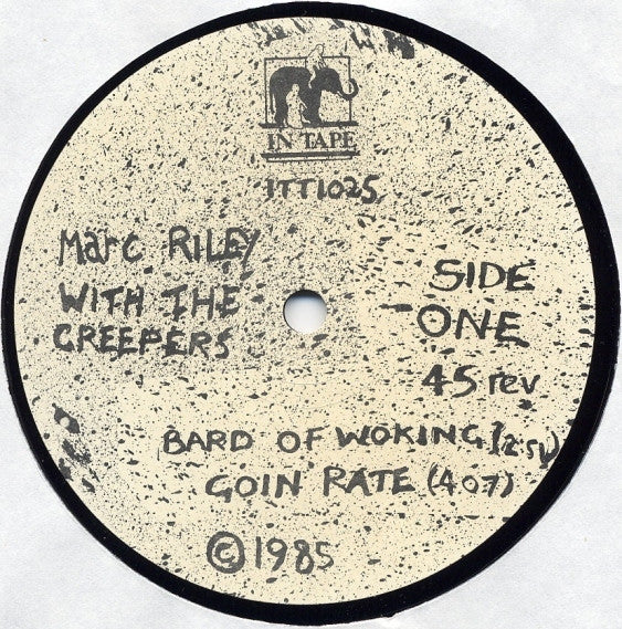 Marc Riley With The Creepers* : 4 A's From Maida Vale (12")