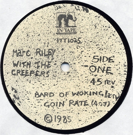 Marc Riley With The Creepers* : 4 A's From Maida Vale (12")