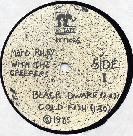 Marc Riley With The Creepers* : 4 A's From Maida Vale (12")