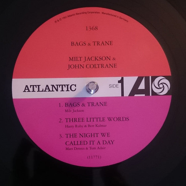 Milt Jackson & John Coltrane : Bags & Trane (LP, Album, Mono, RE, 180)