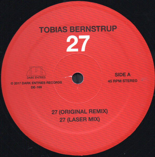 Tobias Bernstrup : 27 (12", RE, RM)