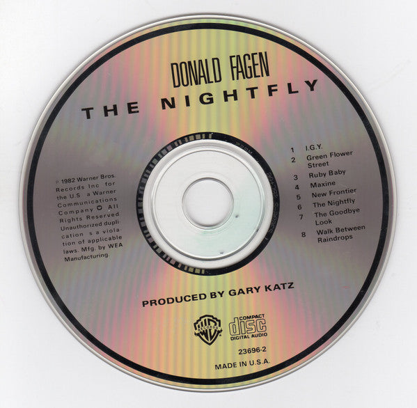 Donald Fagen : The Nightfly (CD, Album, RE, Spe)