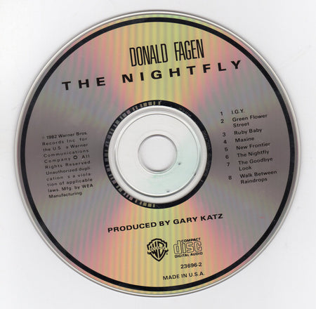 Donald Fagen : The Nightfly (CD, Album, RE, Spe)