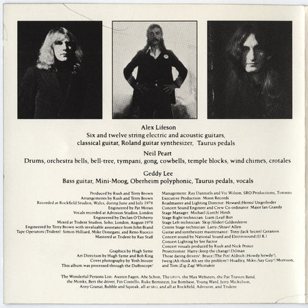 Rush : Hemispheres (CD, Album, RE, RP, PDO)