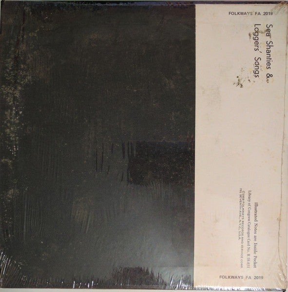 Sam Eskin : Sea Shanties And Loggers' Songs (10", Album, RE)