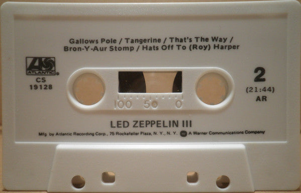 Led Zeppelin : Led Zeppelin III (Cass, Album, RE, AR)