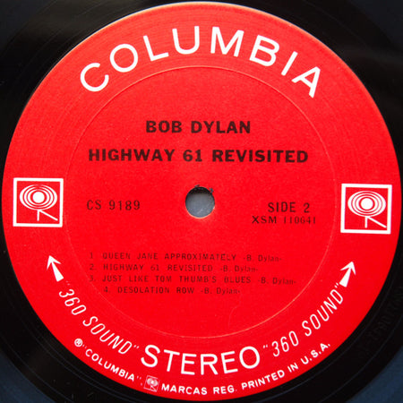 Bob Dylan : Highway 61 Revisited (LP, Album, RP, San)