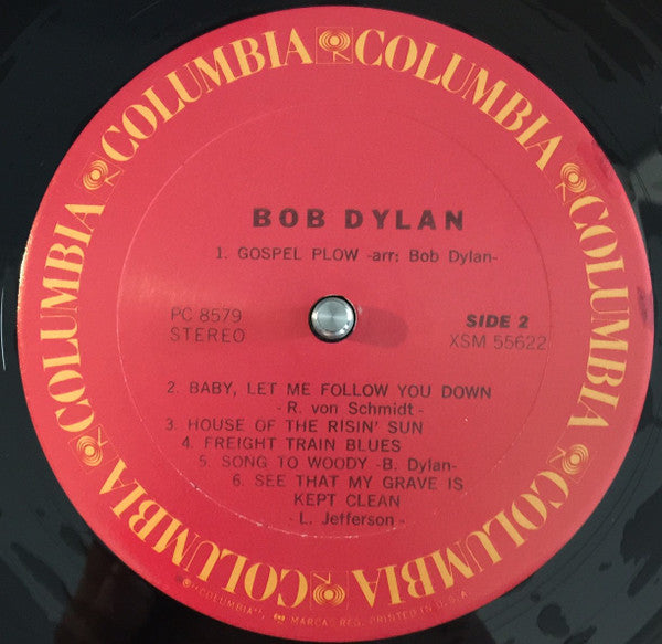 Bob Dylan : Bob Dylan (LP, Album, RE)