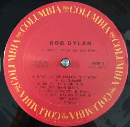 Bob Dylan : Bob Dylan (LP, Album, RE)