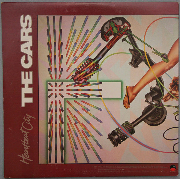 The Cars : Heartbeat City (LP, Album, M/Print, Gat)