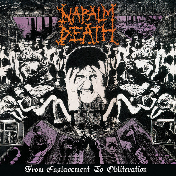 Napalm Death : From Enslavement To Obliteration (LP, Album, RE, RM)