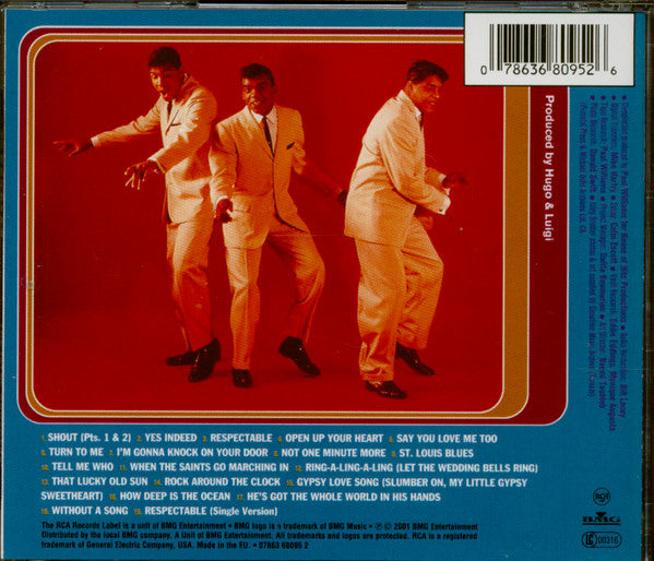 The Isley Brothers : Shout - The RCA Sessions (CD, Comp, RM)
