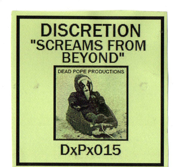 Discretion : Screams From Beyond (Cass, Ltd)