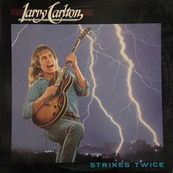 Larry Carlton : Strikes Twice (LP, Album, Jac)