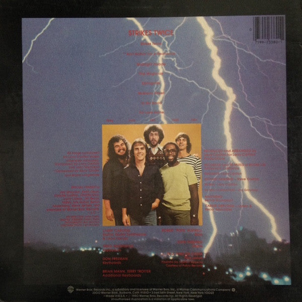 Larry Carlton : Strikes Twice (LP, Album, Jac)