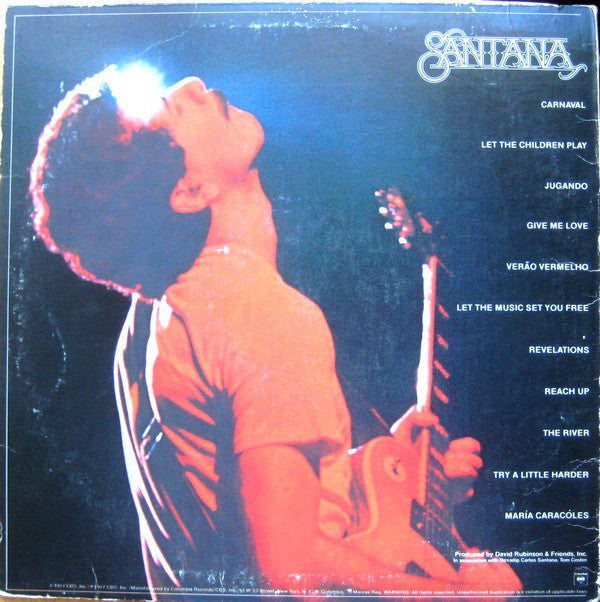 Santana : Festivál (LP, Album, Pit)