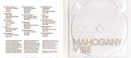 Roy Ayers : Mahogany Vibe (CD, Album, Dig)