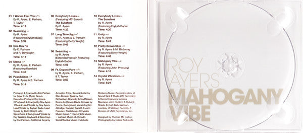 Roy Ayers : Mahogany Vibe (CD, Album, Dig)