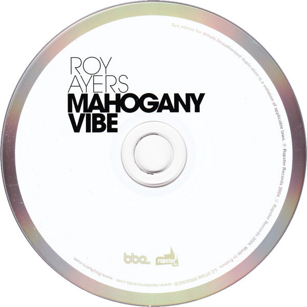Roy Ayers : Mahogany Vibe (CD, Album, Dig)