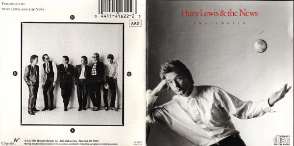 Huey Lewis & The News : Small World (CD, Album)