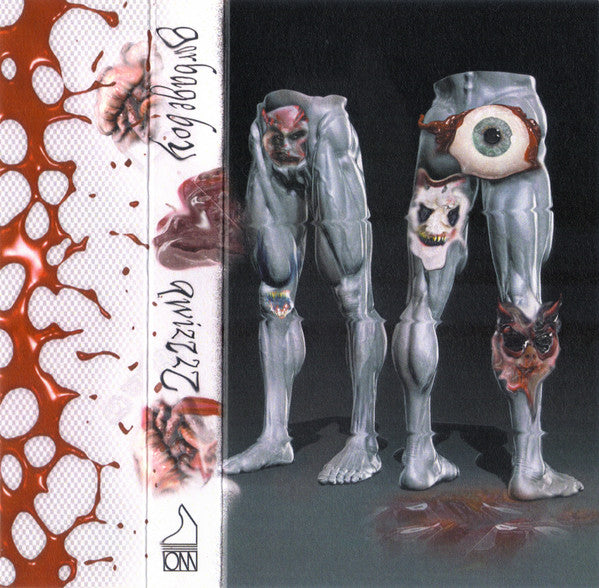 Garbage Boy / Qwizzzz : Orange Milk Split Series Vol. 3 (Cass)