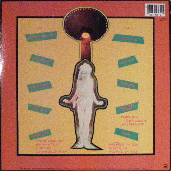Nina Hagen : Fearless (LP, Album, Car)
