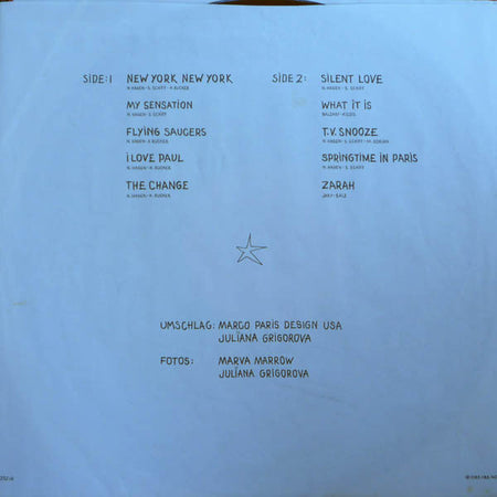 Nina Hagen : Fearless (LP, Album, Car)