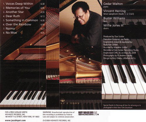 Cedar Walton : Voices Deep Within (CD, Album)