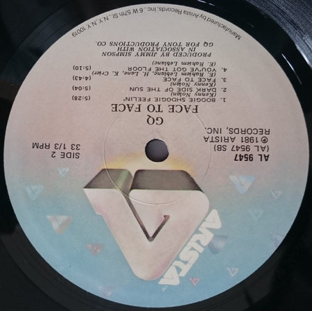 GQ : Face To Face (LP, Album)