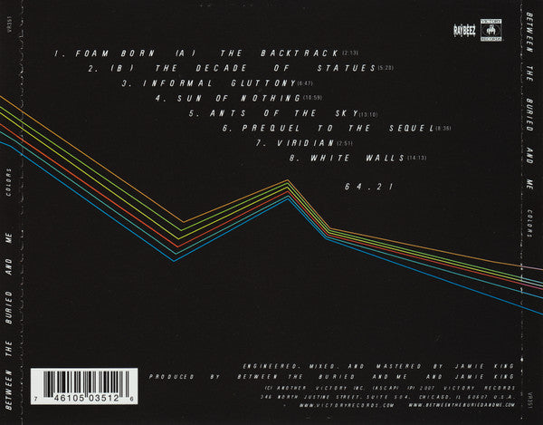 Between The Buried And Me : Colors (CD, Album)
