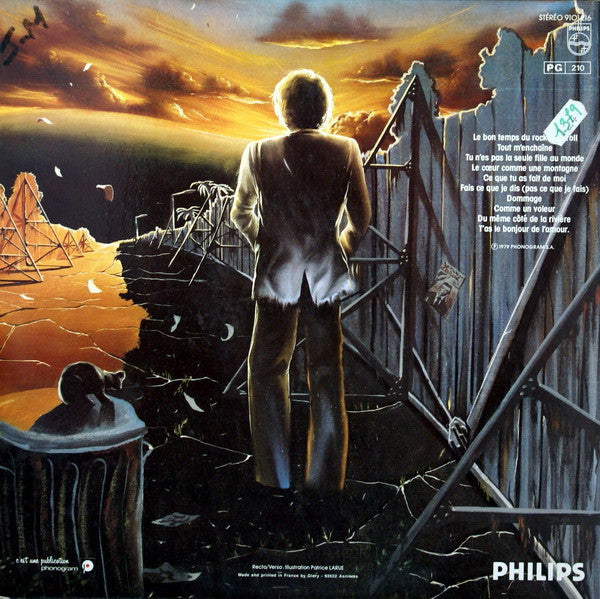 Johnny Hallyday : Hollywood (LP, Album)