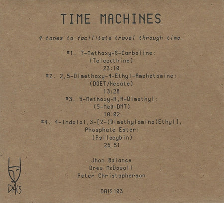 Time Machines : Time Machines (CD, Album, RE, RM)