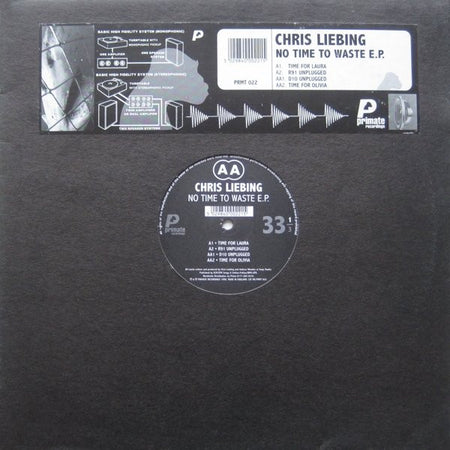 Chris Liebing : No Time To Waste E.P. (12", EP)