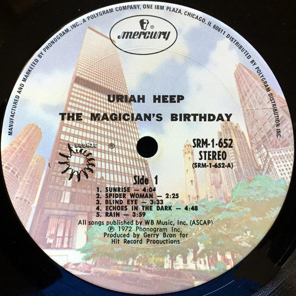 Uriah Heep : The Magician's Birthday (LP, Album, RE, Ter)