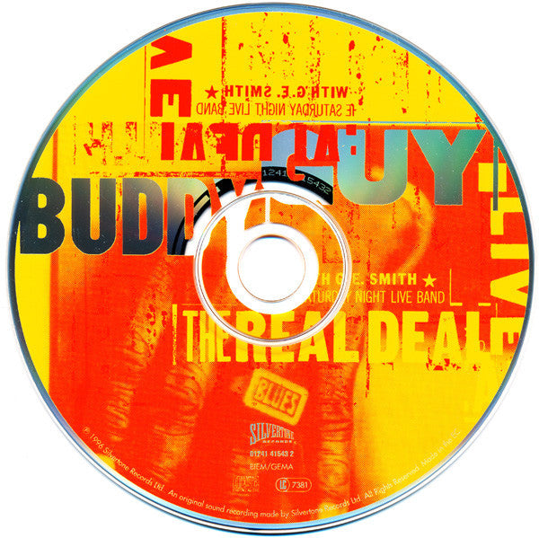 Buddy Guy With G.E. Smith And The Saturday Night Live Band : Live: The Real Deal (CD, Album)