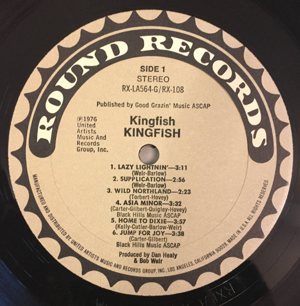 Kingfish : Kingfish (LP, Album, Res)