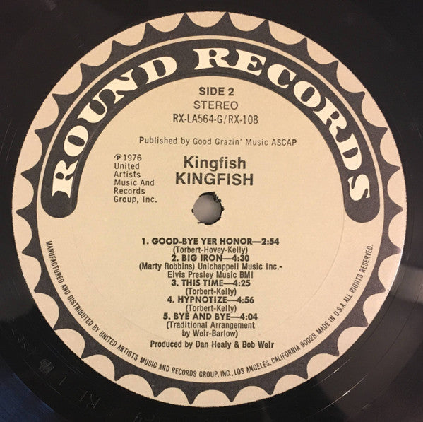 Kingfish : Kingfish (LP, Album, Res)