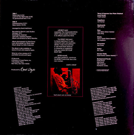 Yusef Lateef With Art Farmer : Autophysiopsychic (LP, Album)