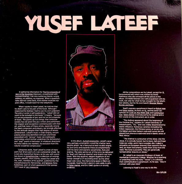 Yusef Lateef With Art Farmer : Autophysiopsychic (LP, Album)