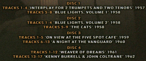 Kenny Burrell : The Complete Albums Collection 1957-1962 (4xCD, Comp)