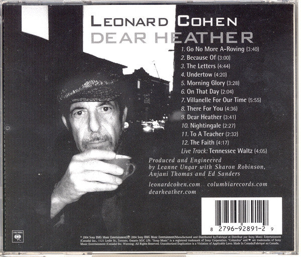 Leonard Cohen : Dear Heather (CD, Album)