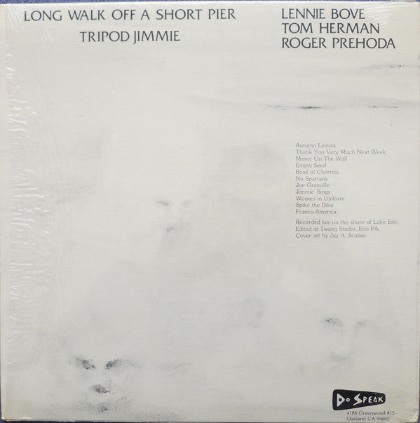 Tripod Jimmie : Long Walk Off A Short Pier (LP)