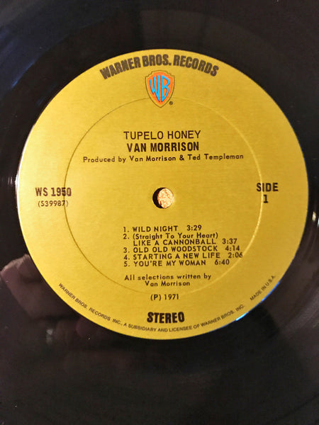 Van Morrison : Tupelo Honey (LP, Album, Ter)