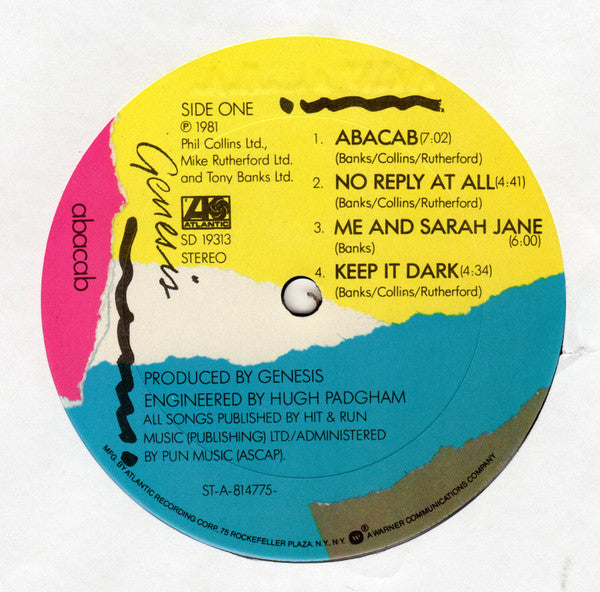 Genesis : Abacab (LP, Album, Club, RE, Ter)