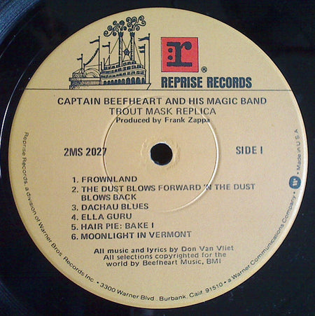 Captain Beefheart & The Magic Band : Trout Mask Replica (2xLP, Album, RE, Jac)