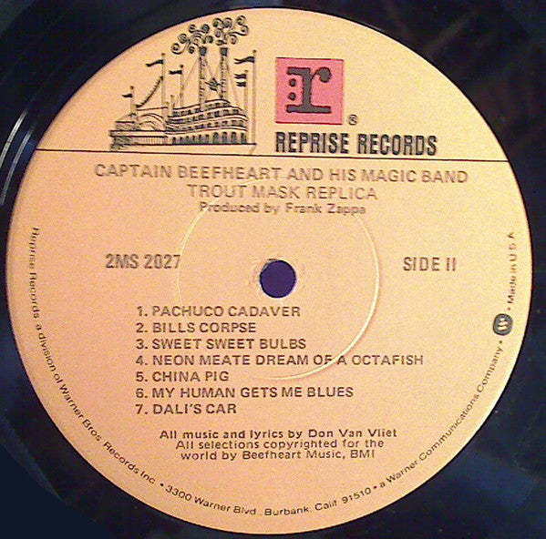 Captain Beefheart & The Magic Band : Trout Mask Replica (2xLP, Album, RE, Jac)