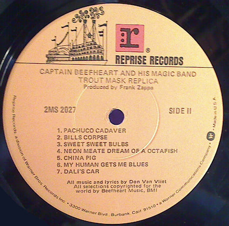 Captain Beefheart & The Magic Band : Trout Mask Replica (2xLP, Album, RE, Jac)