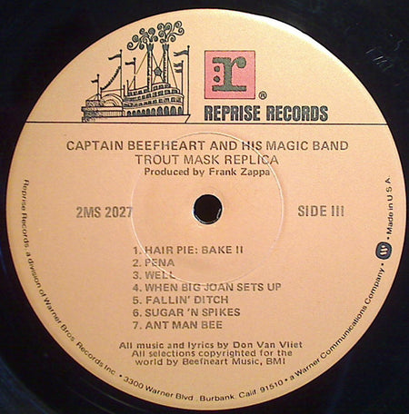 Captain Beefheart & The Magic Band : Trout Mask Replica (2xLP, Album, RE, Jac)