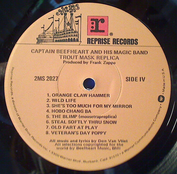 Captain Beefheart & The Magic Band : Trout Mask Replica (2xLP, Album, RE, Jac)